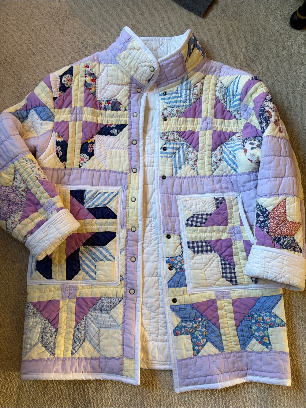 Upcycled Quilted Jacket